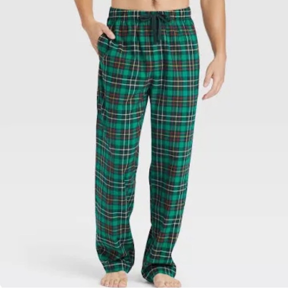 Men’s Tall Plaid Pajama Pants - Picture 1 of 1